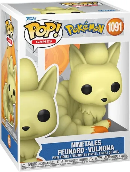 Funko pop pokemon ninetales