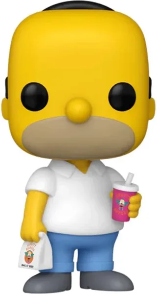 Funko pop! los simpsons homer krusty burger