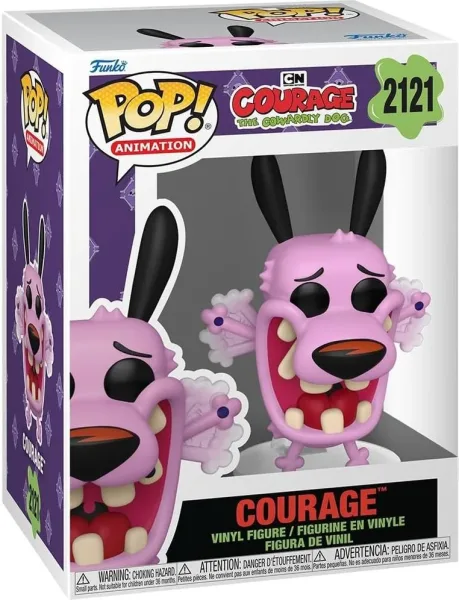 Funko pop animation: courage the cowardly dog
