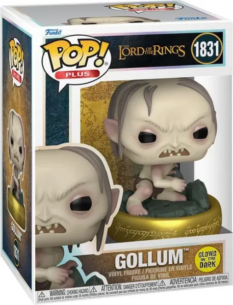 Funko pop plus esdla gollum glow in the dark