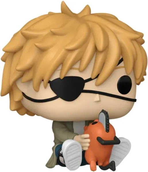 Funko pop! animation chainsaw man denji y pochita