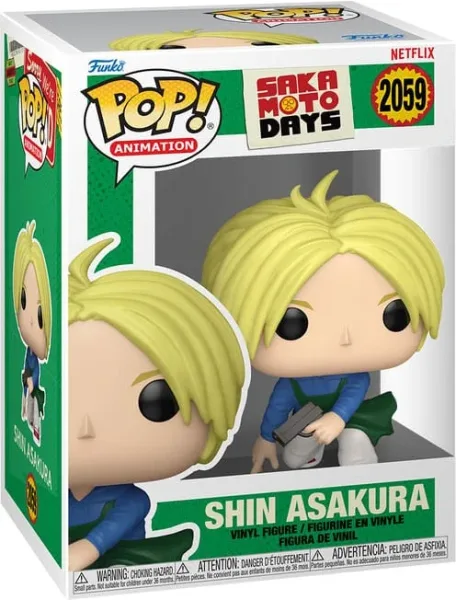 Funko pop sakamoto days shin asakura