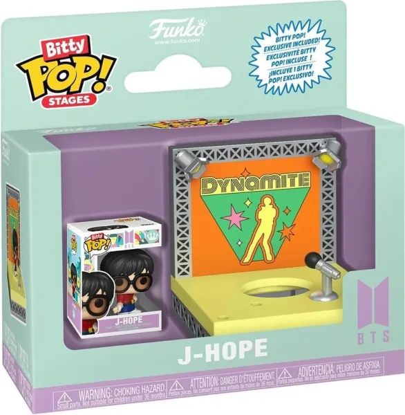 Funko pop bitty stages bts dynamite j - hope