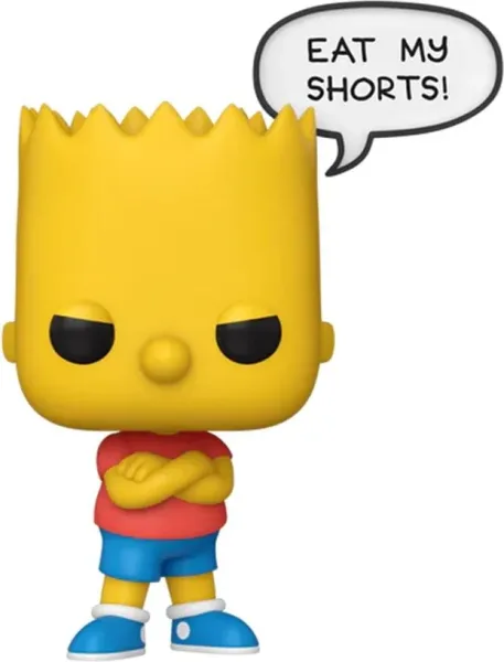 Funko pop! los simpsons bart eat my shorts!