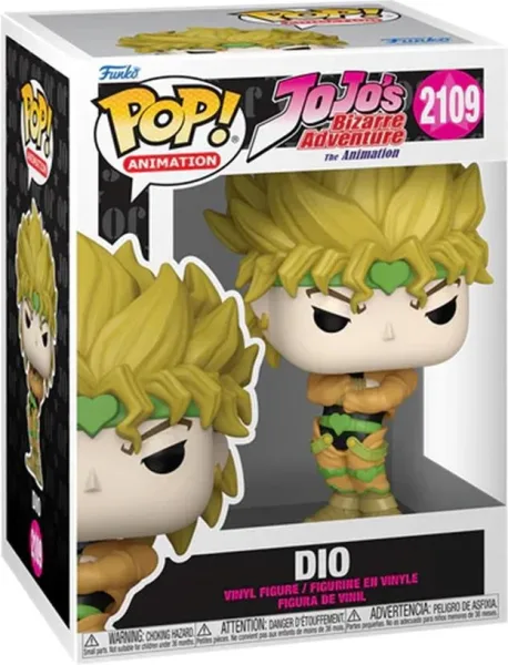 Funko pop animation jojo's bizarre adventure dio
