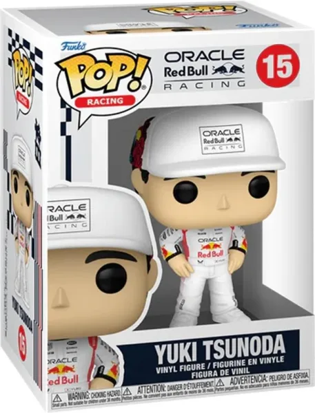Funko pop yuki tsunoda -  oracle red bull racing