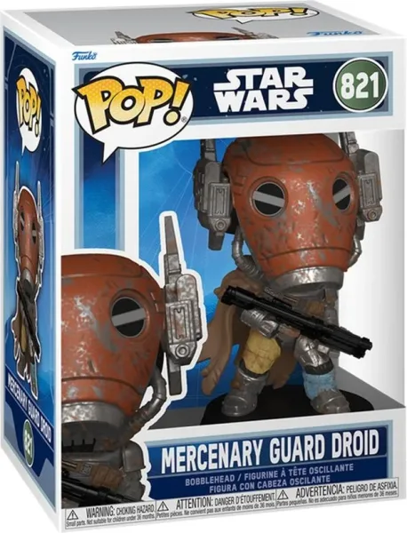 Funko pop star wars mercenary guard droid