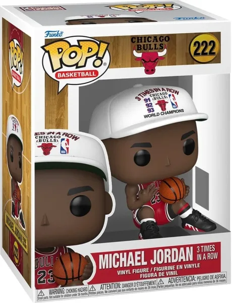 Funko pop nba chicago bulls michael jordan (3x in a row)