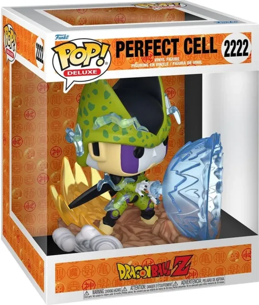 Funko pop deluxe dragon ball z perfect cell (vs. gohan) (build - a - scene)