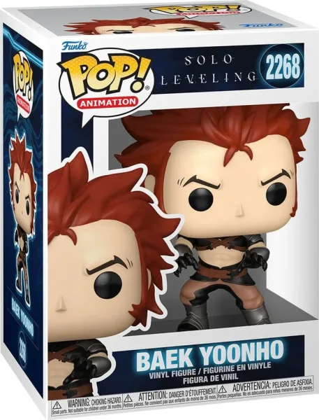 Funko pop solo leveling baek yoonho