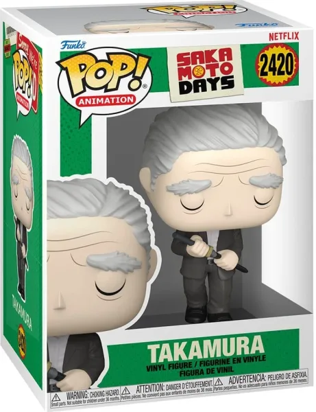 Funko pop animatión: sakamoto days -  takamura