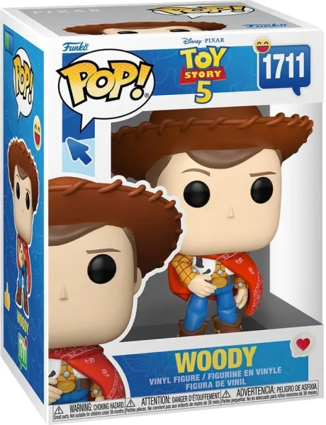 Funko pop disney pixar: toy story 5  woody