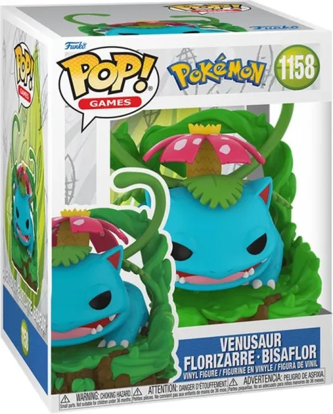 Funko pop premium pokemon venusaur