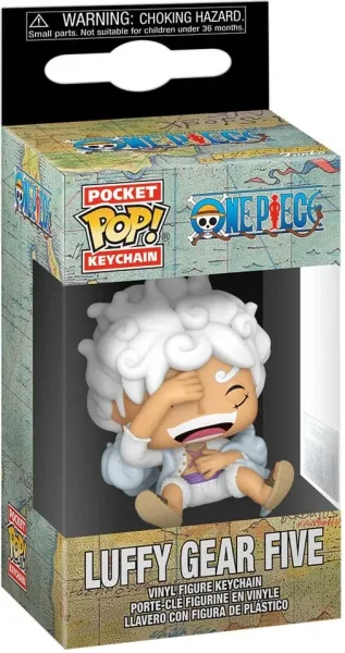 Llavero keychain funko pop one piece luffy gear five