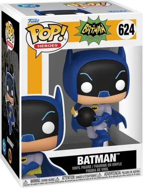Funko pop heroes: batman 66 s2 -  batman w - bomb
