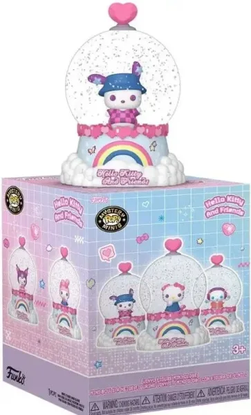 Funko mystery pop glitter globes hello kitty & friends 1 unidad aleatoria