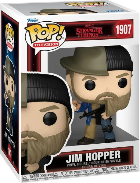 Funko pop tv stranger things jim hopper split