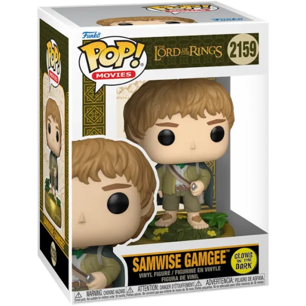 Funko pop movies  the lord of the rings samwise gamgee glows in the dark
