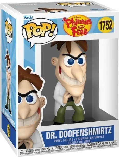 Funko pop disney: phineas & ferb season 2 -  dr. doofenshmirtz