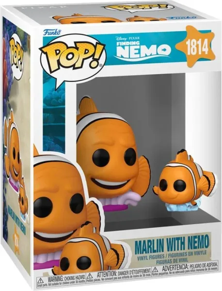 Funko pop & buddy: buscando a nemo -  marlon w -  nemo