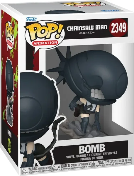 Funko pop animation chainsaw man the movie reze arc bomb