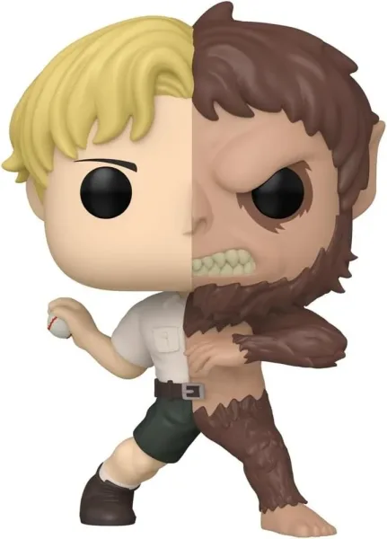 Funko pop animation attack on titan split zeke jaeger - beast titan
