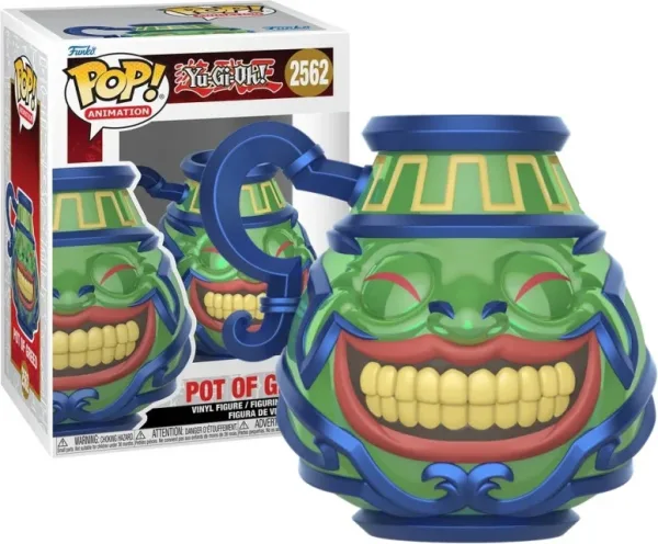 Funko pop animation yu - gi - oh! pot of greed