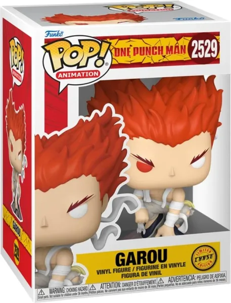 Funko pop animation one punch man garou unidad chase aleatoria