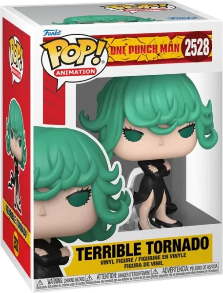 Funko pop animation one punch man terrible tornado