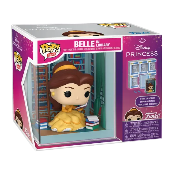Funko pop nooks la bella y la bestia bella en la biblioteca