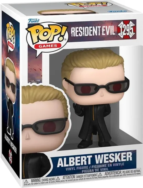 Funko pop games resident evil albert wesker