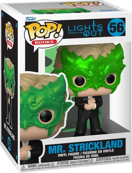 Funko pop books: into darkness lights out mr. strickland