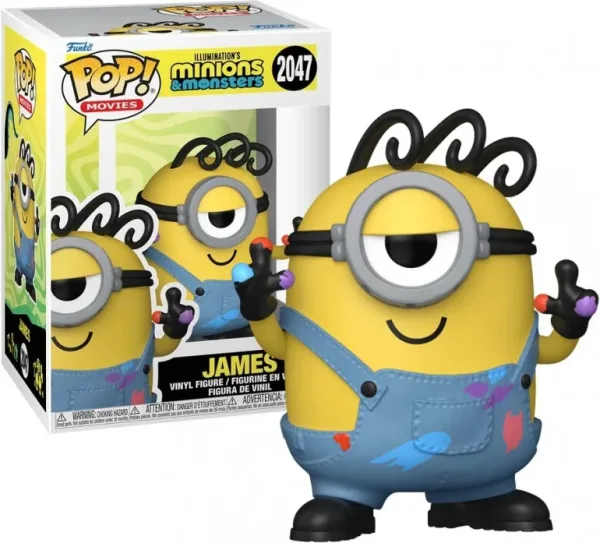 Funko pop movies: minións 3 -  james