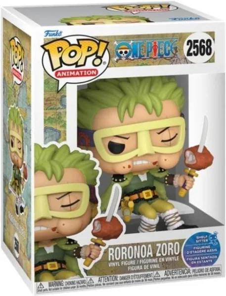Funko pop animation one piece zoro