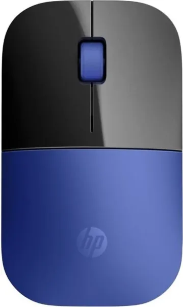 Raton inalambrico hp wireless z3700 negro azul