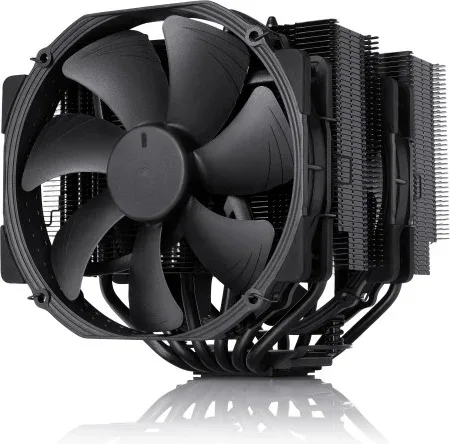 Noctua Cooler CPU Nh-D15 Chromax.black [Nh-D15 Ch.bk], 6 Heatpipes Dual Tower, 2X Nf-A15 140Mm Fan Pwm, Intel Lga1851, Lga1700, Lga1200, Lga1151, Amd Am4, Am5