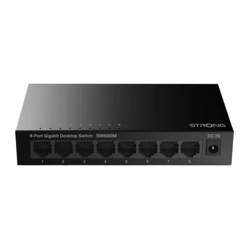 Strong SW8000M switch Gigabit Ethernet (10/100/1000) Negro