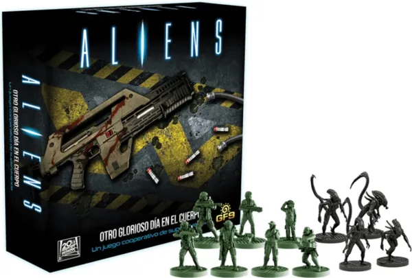Juego de mesa aliens: otro glorioso día en el cuerpo pegi 14