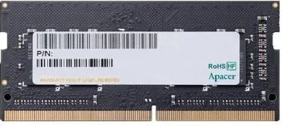 Memoria RAM Apacer AS08GGB26CQYBGC 8GB/ DDR4/ 2666MHz/ 1.2V/ CL19/ SODIMM
