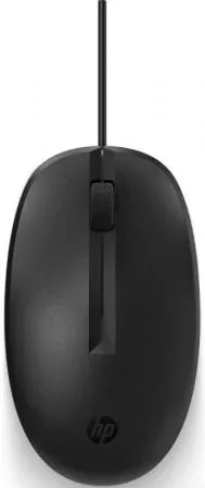 Ratón HP 125/ Hasta 1200 DPI/ Negro/ Formato Bulk