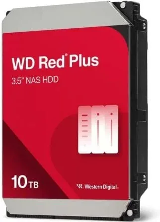 Disco Duro Western Digital WD Red Plus NAS 10TB/ 3.5"/ SATA III/ 512MB