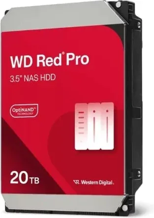 Disco Duro Western Digital WD Red Pro NAS 20TB/ 3.5"/ SATA III/ 512MB