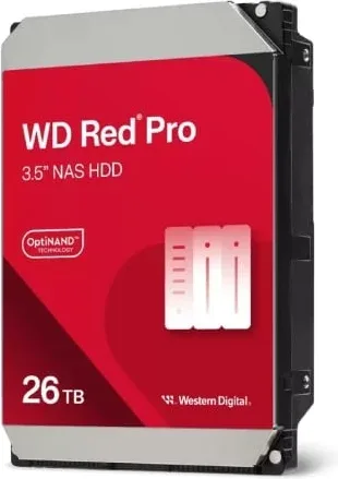 Disco Duro Western Digital WD Red Pro NAS 26TB/ 3.5"/ SATA III/ 512MB