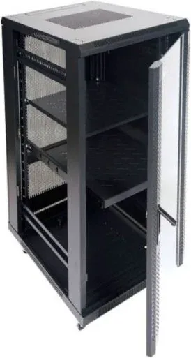 ARMARIO DE SUELO RACK 19'' 22U 600x1000 PUERTA PERFORADA