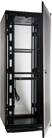 ARMARIO DE SUELO RACK 19'' 42U 800x800 PUERTA PERFORADA