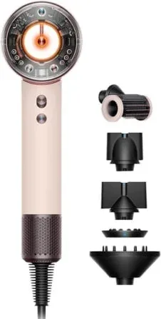 Secador Dyson Supersonic Nural/ 1600W/ Iónico/ Rosa Ceramico y Oro Rosa