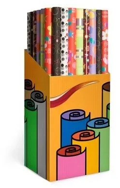 Rollo papel de regalo 2x0.70m Surtido