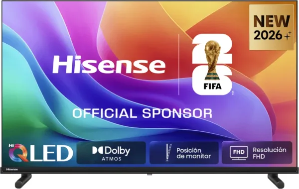 Tv Hisense 32A5S 32" FHD QLED Smart Tv Dolby Atmos Modo Juego Airplay