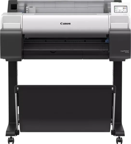 Kit plotter canon tm - 240 + pedestal SD - 24 a1 24 pulgadas -  2400ppp -  USB -  red -  WiFi -  diseño cad -  tinta 5 colores -  tactil 4.3 pulgadas