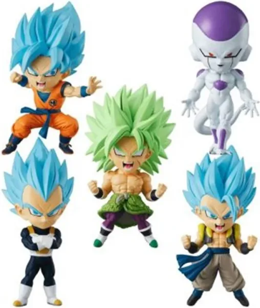 Set de figuras bandai chibi masters dragon ball z 12 unidades con display edicion limitada